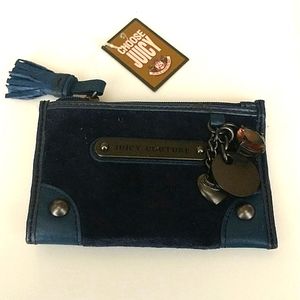 *NEW*Juicy Couture dark blue mini wallet
